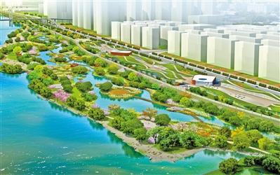 54萬平方米 雁灘濕地公園“入畫來”！