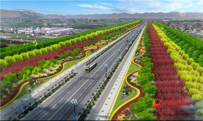 搶先看?。?！蘭州榆中生態(tài)創(chuàng)新城未來綠化有多美 