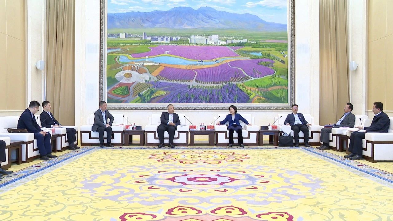 張永霞會(huì)見華為中國區(qū)副總裁雷戰(zhàn)奎