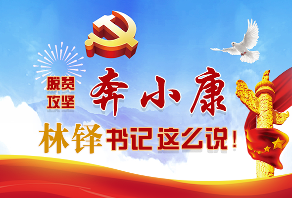 長(zhǎng)圖|脫貧奔小康，林鐸書記這么說！