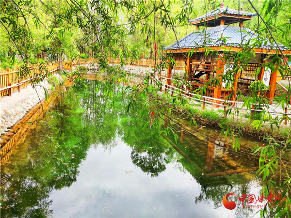 磨嘴子神泉山莊 一滴泉水里發(fā)現武威的夏天