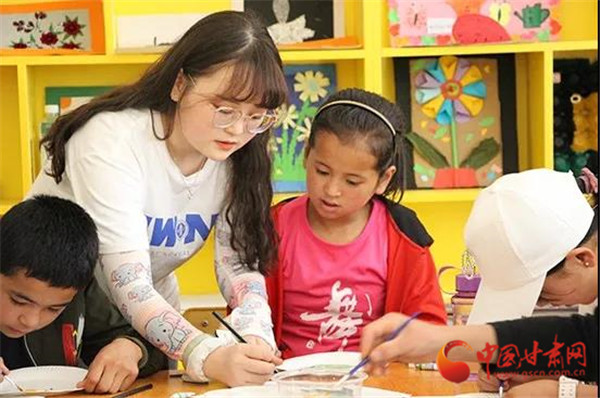 關愛山區(qū)的孩子 西北師大學子在東鄉(xiāng)、會寧開展體育美育浸潤行動活動