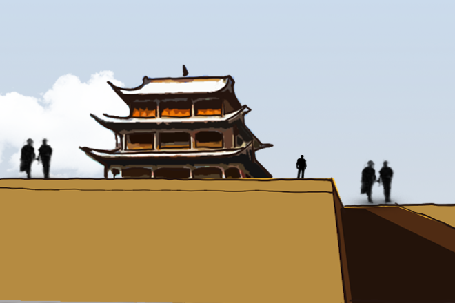 【直擊嘉峪關變遷】手繪長圖丨嘉峪關城648歲了！帶你漫游關城保護記