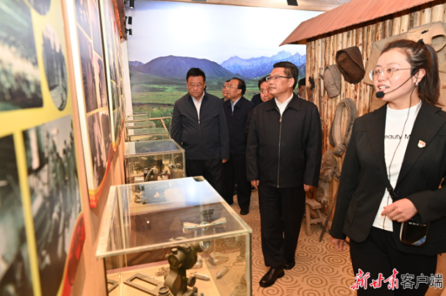 任振鶴在張掖市調(diào)研時強調(diào)：完整準確全面貫徹新發(fā)展理念，建設(shè)生態(tài)友好發(fā)展向好生活美好的“金張掖”