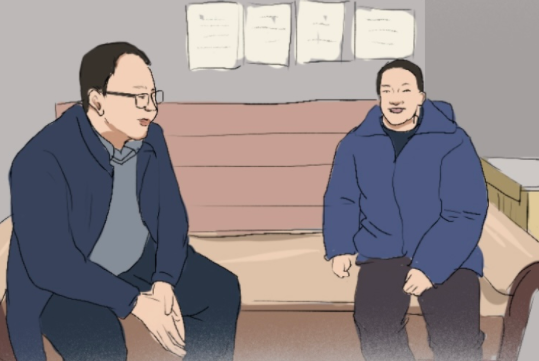 手繪丨追憶邱軍：扎根泥土，他把生命永遠(yuǎn)定格在扶貧路上