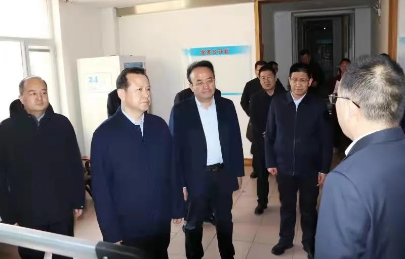 柳鵬王國(guó)斌專題調(diào)研武威市融媒體中心建設(shè)