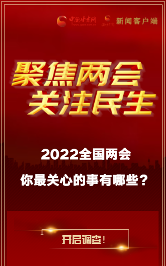 H5｜2022全國兩會，你最關(guān)心的事有哪些？