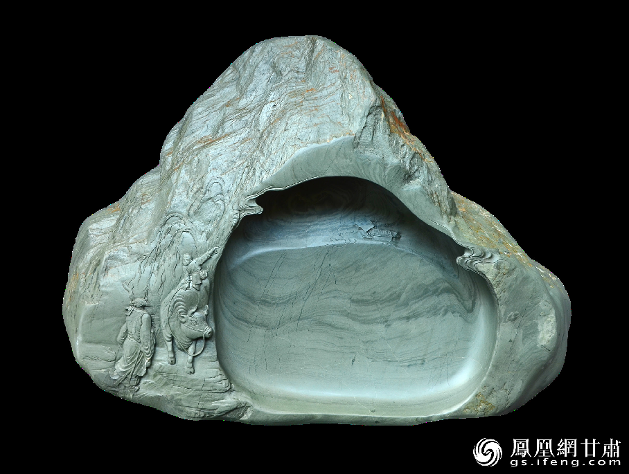 洮硯石質(zhì)細(xì)潤(rùn)堅(jiān)實(shí)，潑墨如油不損毫，書寫流利生輝。資料圖