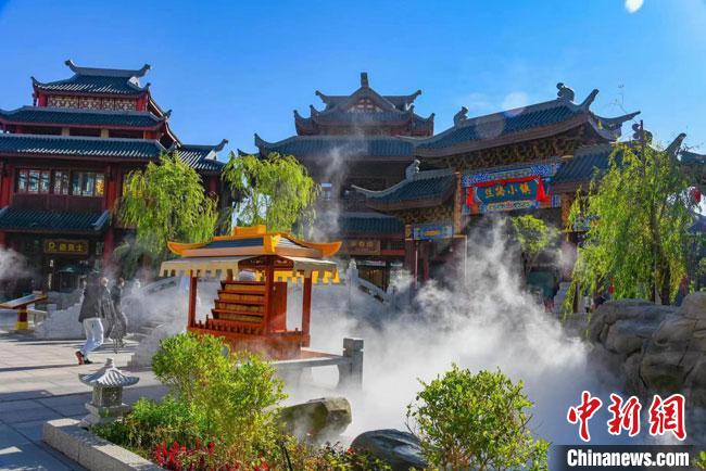 圖為嘉峪關(guān)方特歡樂世界。(資料圖) 趙海宏 攝