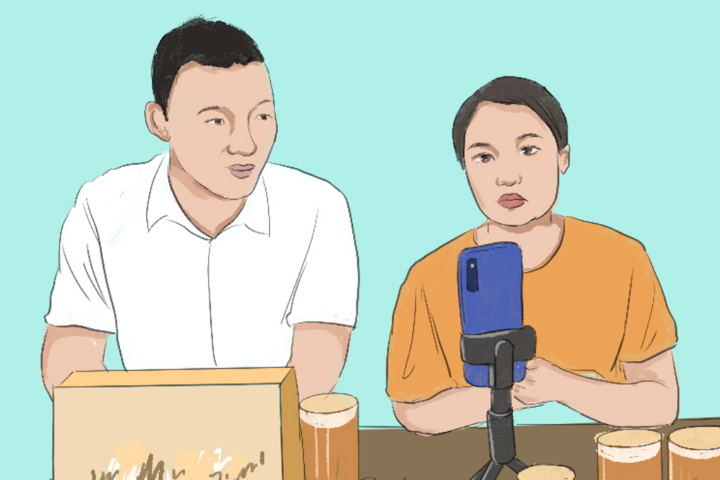 手繪|攢勁！閃閃發(fā)光的up青年