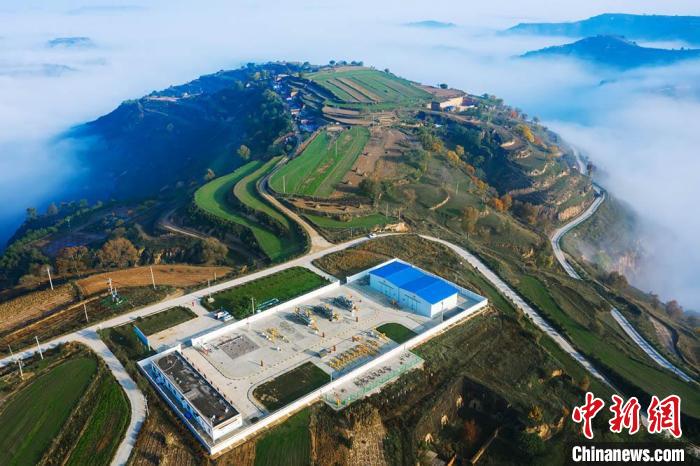 圖為中石油長慶油田慶陽天然氣開發(fā)場站。(資料圖) 慶陽市委宣傳部供圖