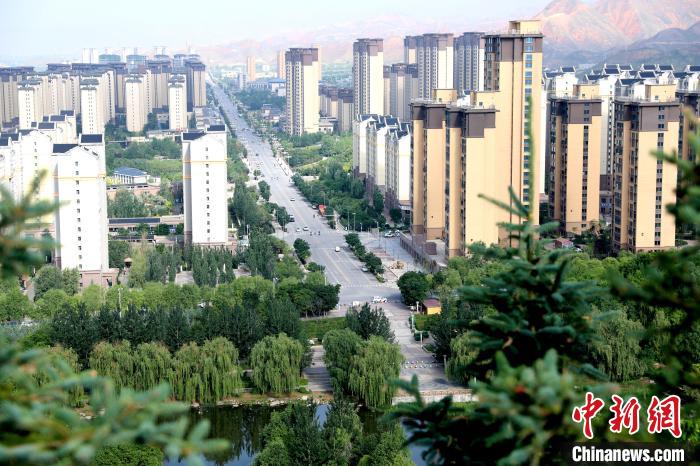 圖為樂都朝陽山片區(qū)?！⊙Φ?攝