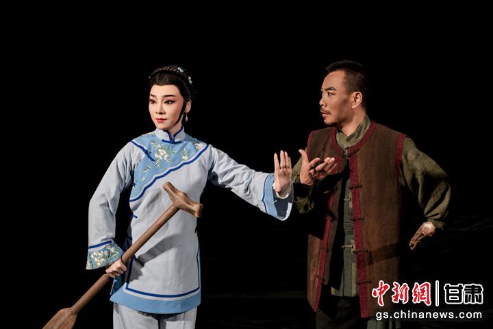 圖為演出劇照。甘肅省隴劇院供圖