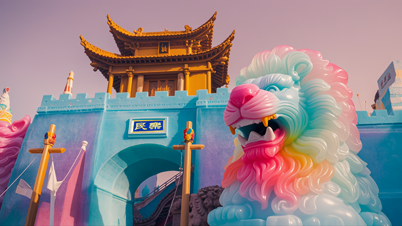 AI創(chuàng)意 | City 值拉滿(mǎn)！“冰淇淋”張掖，你最想吃哪一個(gè)？