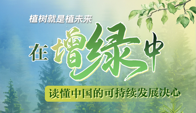 【理響中國(guó) 話隴點(diǎn)睛】植樹(shù)就是植未來(lái)，在增綠中讀懂中國(guó)的可持續(xù)發(fā)展決心