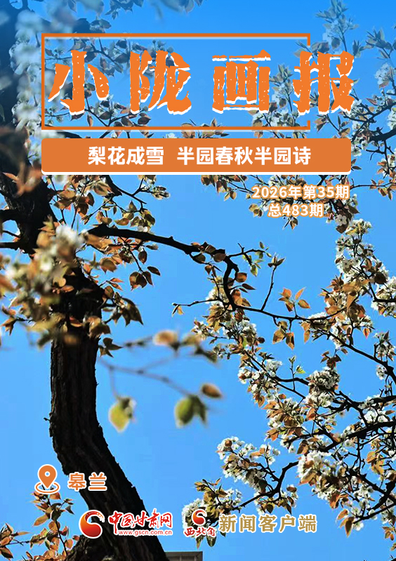 【小隴畫報·483期】皋蘭：梨花成雪，半園春秋半園詩